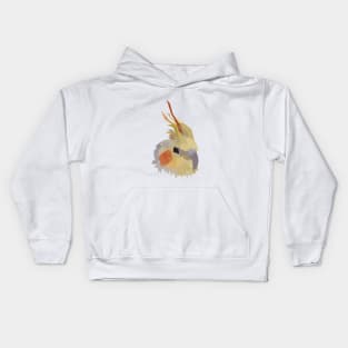 Sweet Poly Cockatiel Kids Hoodie